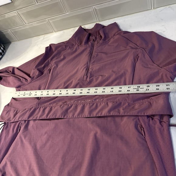 Lululemon Stretch Ripstop Run 1/2 Zip Vintage Plum Size 8 (?) - Picture 7 of 16